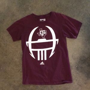 Maroon Texas A&M Aggie T-shirt small